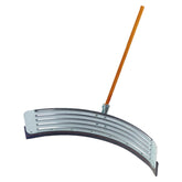 Curved Squeegee and 1 1/8 Wooden Handle
